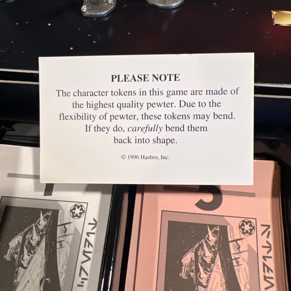 Parker Brothers Monopoly 1996 Limited Collectors Edition 20th Anniversary - Picture 14 of 16